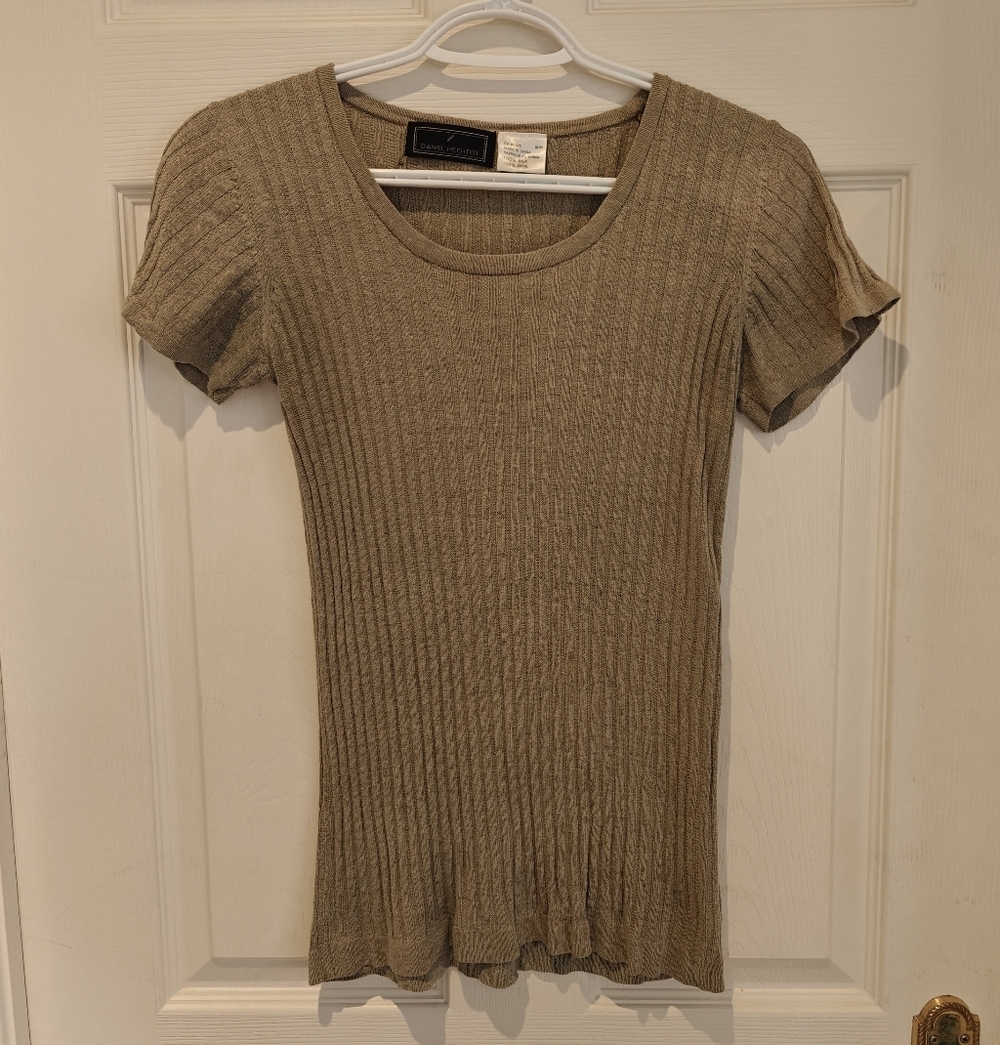 100% SILK T-shirt